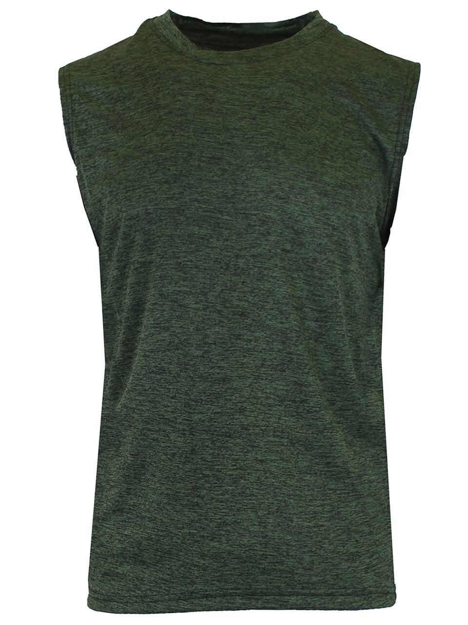 Galaxy by Harvic Moisture Wicking Performance Men's Muscle T-Shirt